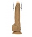 Naked Addiction Naked Addiction - Realistische Stotende Dildo met Afstandsbediening - 23 cm
