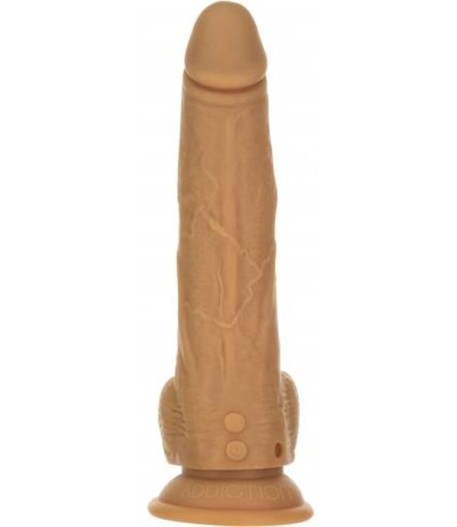 Naked Addiction - Realistische Stotende Dildo met Afstandsbediening - 23 cm