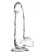Addiction Crystal Addiction - Transparante Dildo - 19 cm