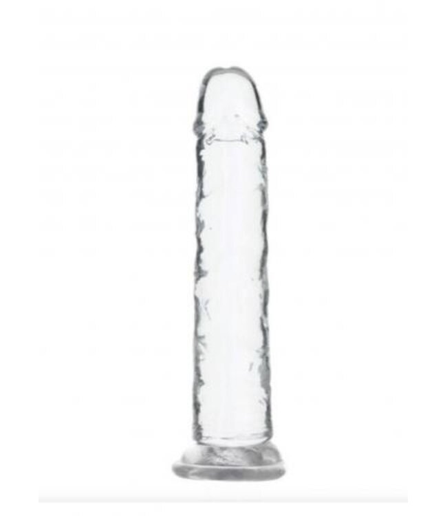 Crystal Addiction - Transparante Dildo - 18 cm