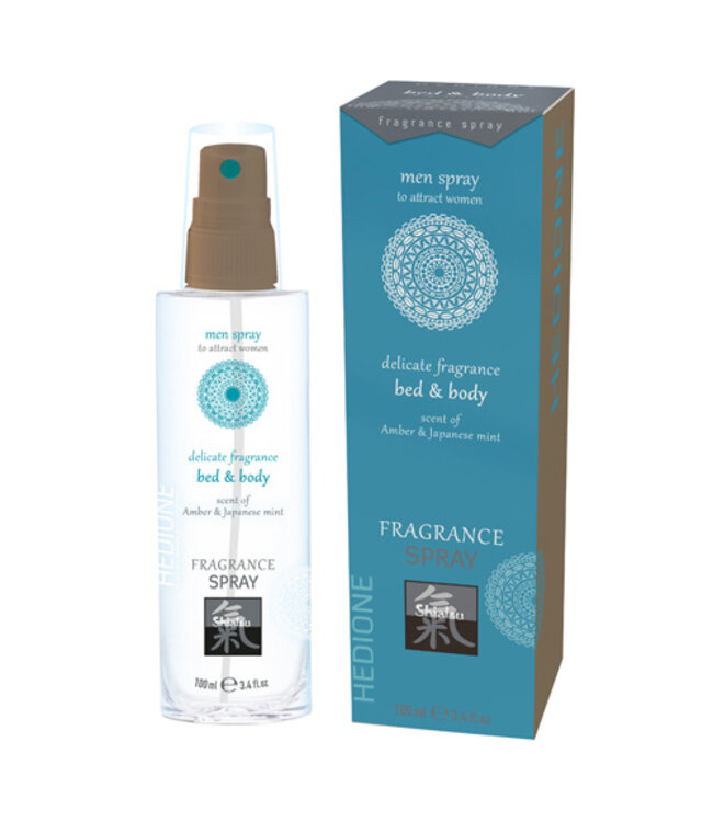 Feromonen Bed & Body Spray Voor Mannen - Amber & Japanse Mint