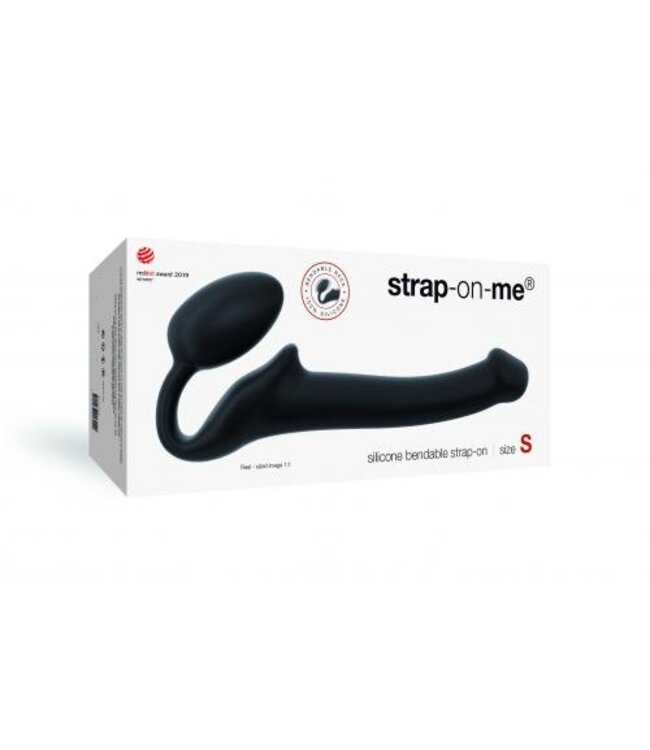 Strap On Me - Strapless Voorbind Dildo - Maat S - Zwart