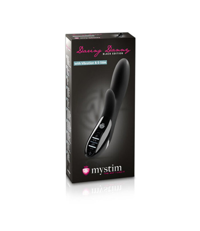 Mystim - Daring Danny E-Stim Vibrator - Black Edition
