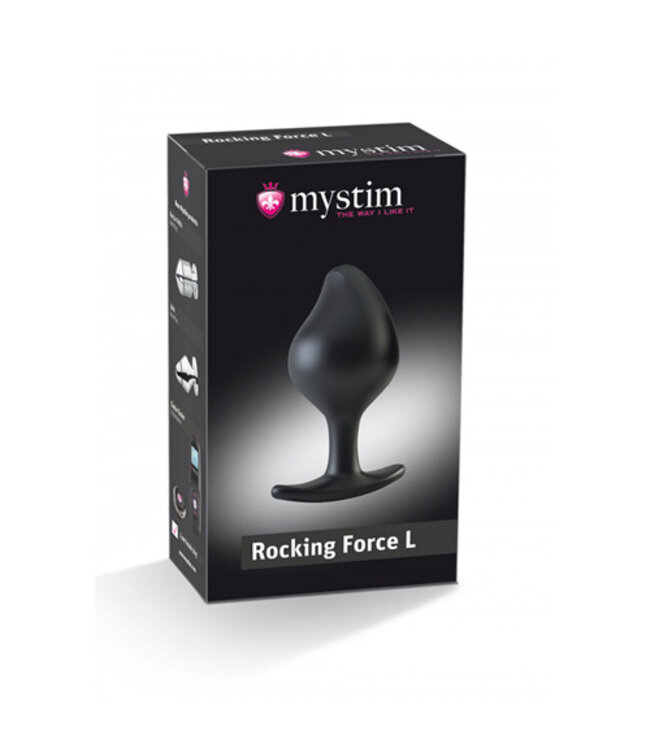 Mystim - Rocking Force L E-Stim Buttplug