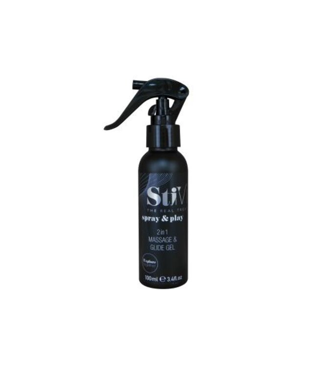 StiVi - Spray&Play 2in1 Massage & Glijmiddel - 100 ml