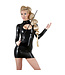 The Latex Collection Latex Mini Jurk Met Lange Mouwen