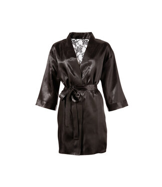 Cottelli Collection Kimono Met Kanten Achterkant