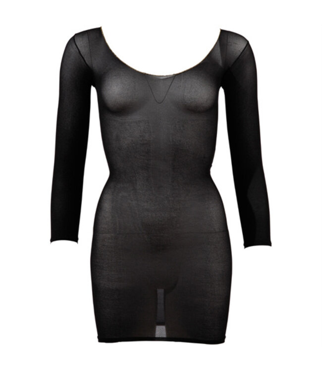 Mini jurk met lange mouwen S-L