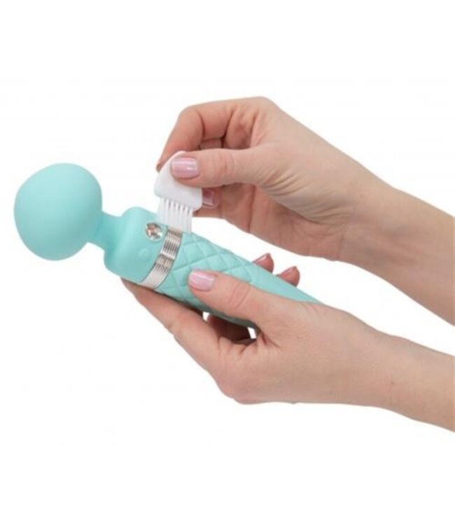 Pillow Talk - Sultry Dubbele Vibrator - Teal