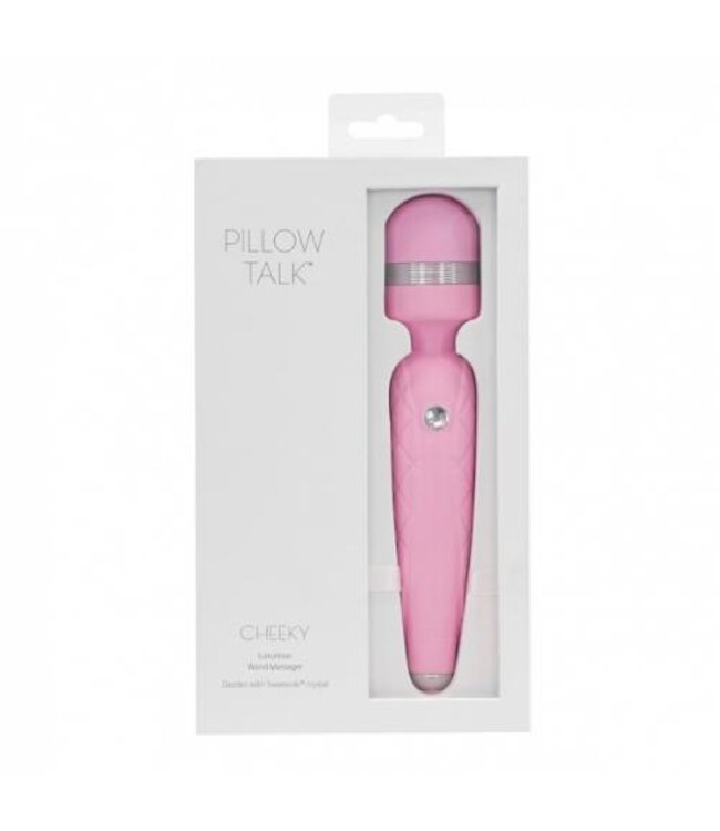 Pillow Talk - Cheeky Wand Vibrator - Roze