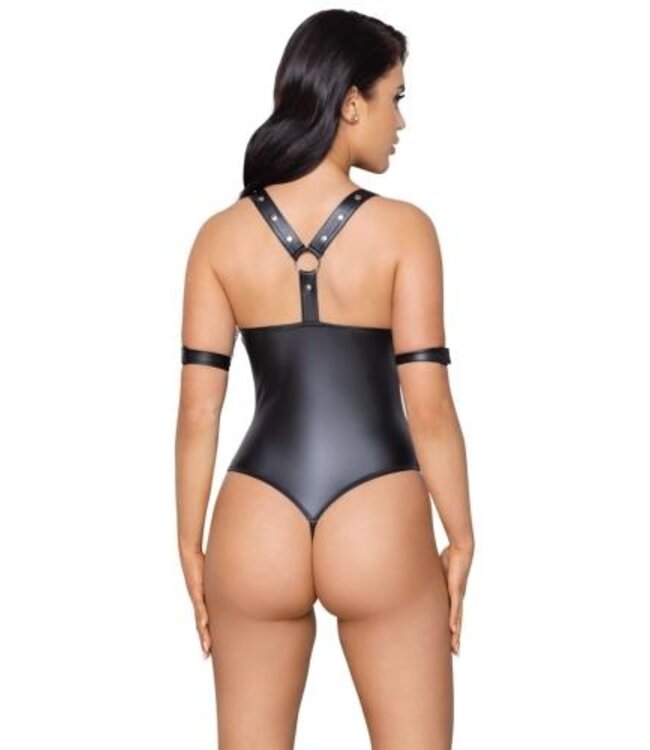 Wetlook Body - Zwart