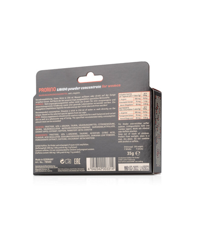HOT Prorino Libido capsules Voor Vrouwen - 7 stuks