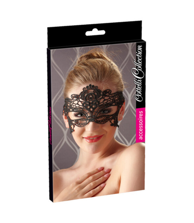 Oogmasker met borduursels