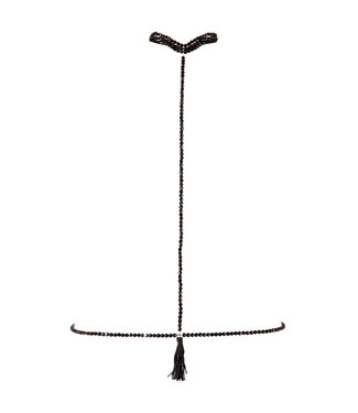 Cottelli Collection Halsband met ketting - Zwart