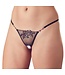 Cottelli Collection Sexy String Met Strass Steentjes En Open Kruisje