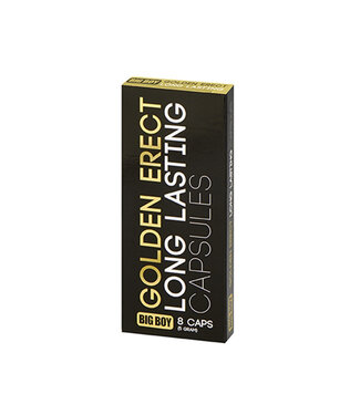 Big Boy Golden Erectie Pillen - 8 stuks