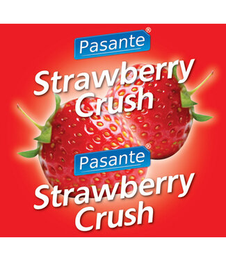 Pasante Pasante Aardbei Smaak Condooms - 144 stuks