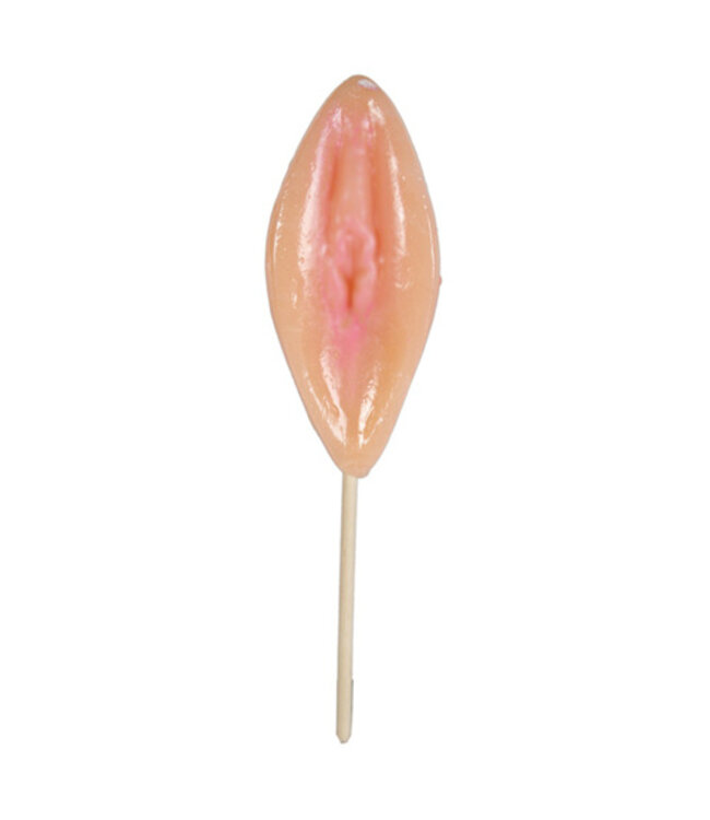 Vagina Lolly Met Aardbeismaak