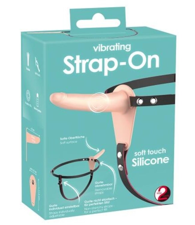 Strap-On Met Vibrerende Dildo