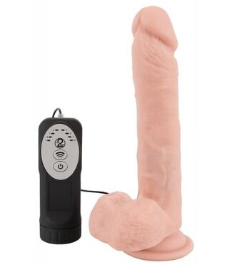 You2Toys Pulserende En Vibrerende Dildo - 21 cm