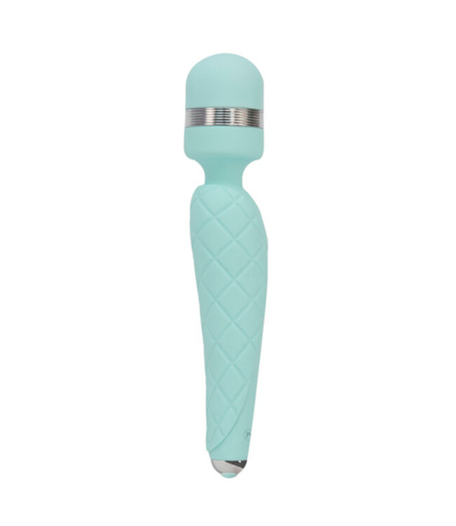 Pillow Talk - Cheeky Wand Vibrator - Teal