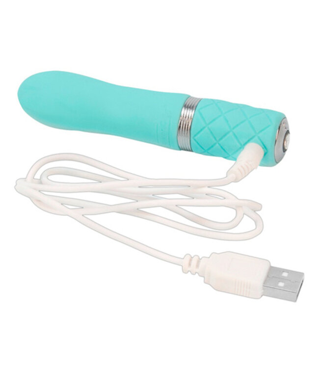 Pillow Talk - Flirty Mini Vibrator - Teal