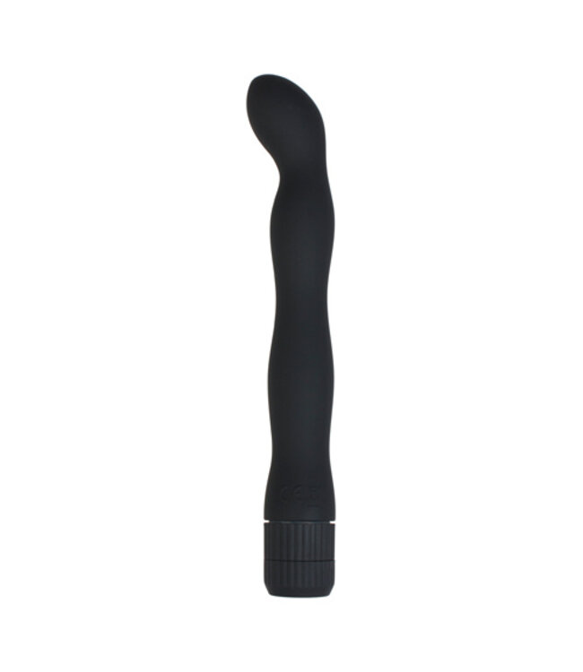 Golvende zwarte anaal vibrator