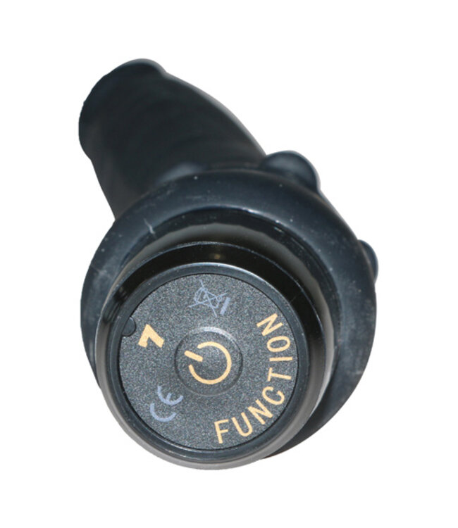 Siliconen zwarte anaal vibrator