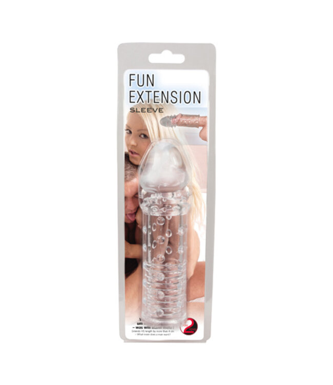 Transparante penis sleeve