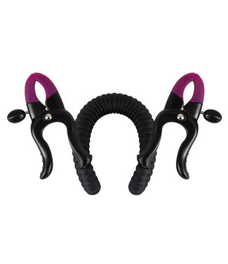 You2Toys Schaamlippenspreider - Zwart/Paars