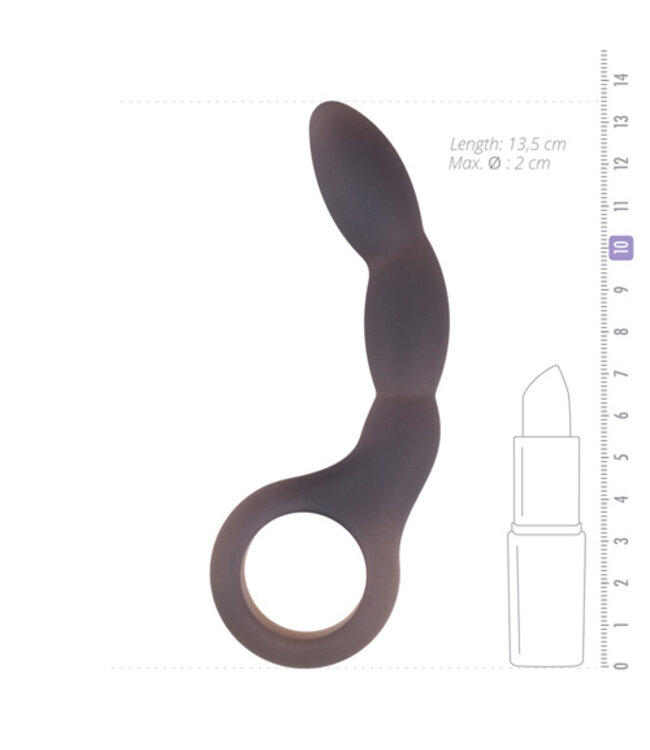 Anaal Dildo met Ring