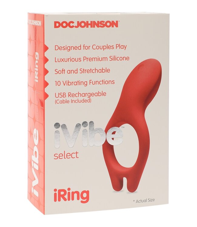 Ivibe Select Iring Coral Vibrating Cock Ring