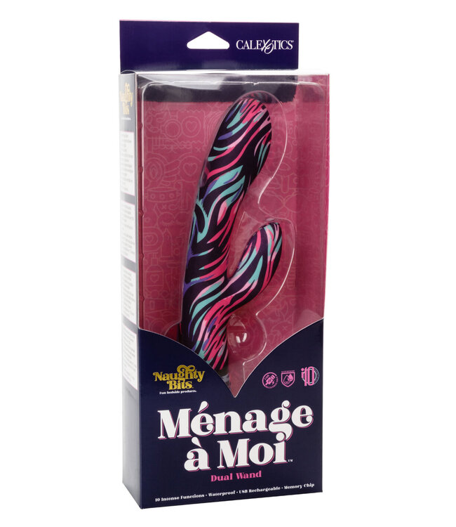 CalExotics Naughty Bits Ménage à Moi Dual Wand
