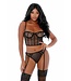 Forplay Forplay - Can't Be Caged - Net Bustier Set