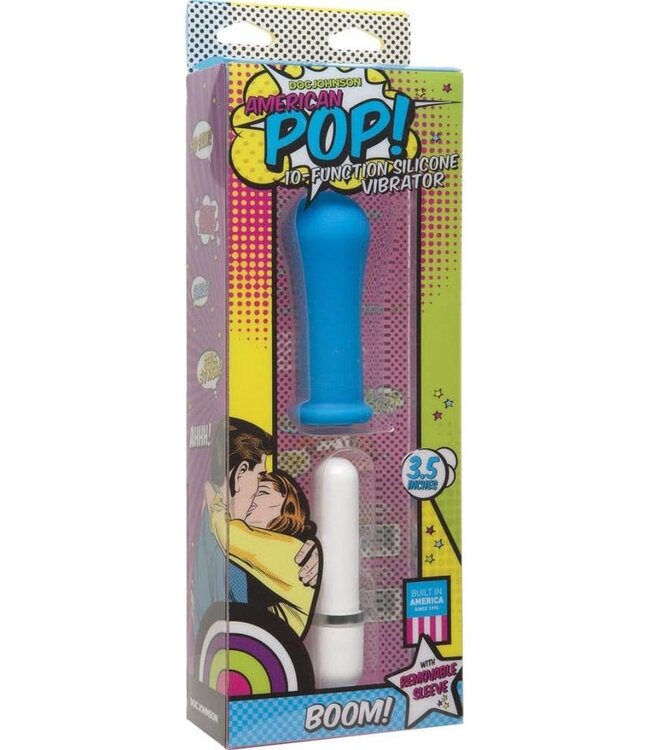 Doc Johnson - American POP! BOOM - 10 function silicone vibrator