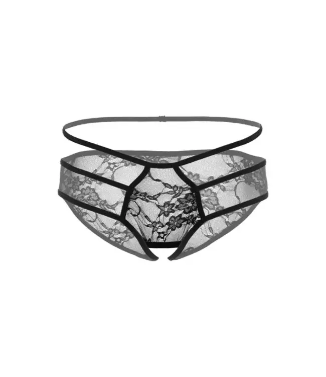 Daring - Jade - Crotchless bikini panty black