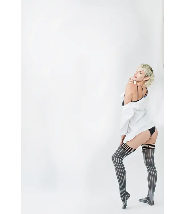 Annabelle - Thigh high grey