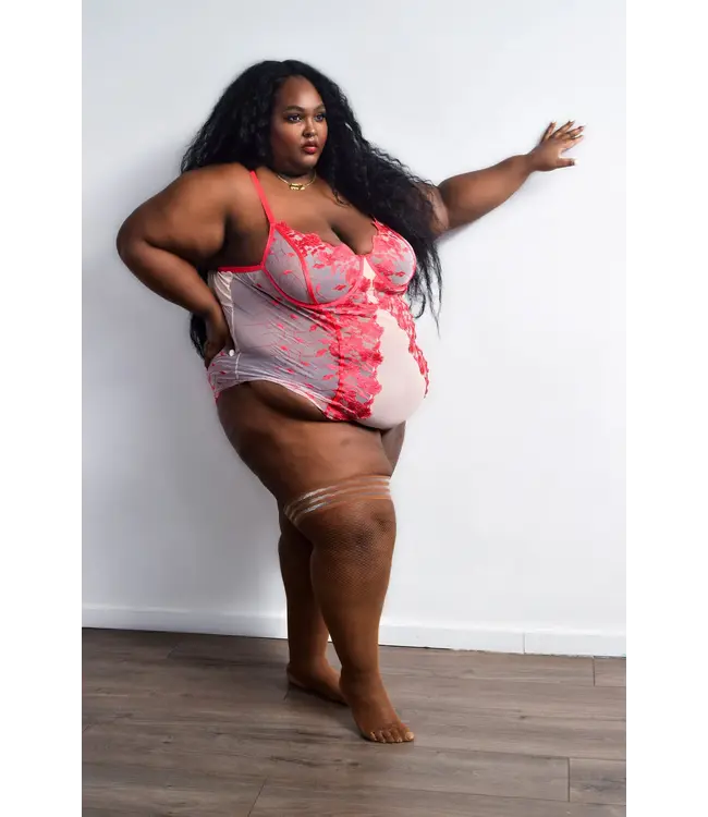 Andie - Fishnet thigh high