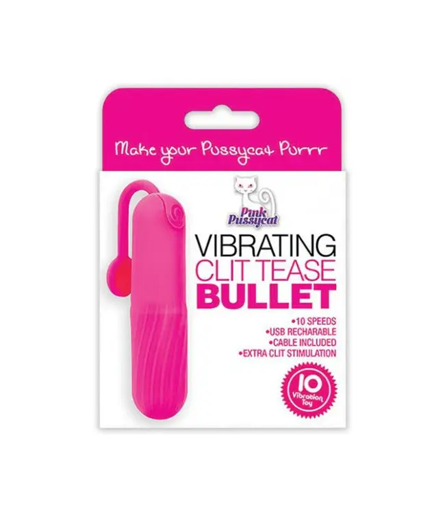 Pink pussycat - Clit tease bullet pink