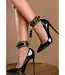 Taboom Vogue - Studded ankle cuffs set black/gold