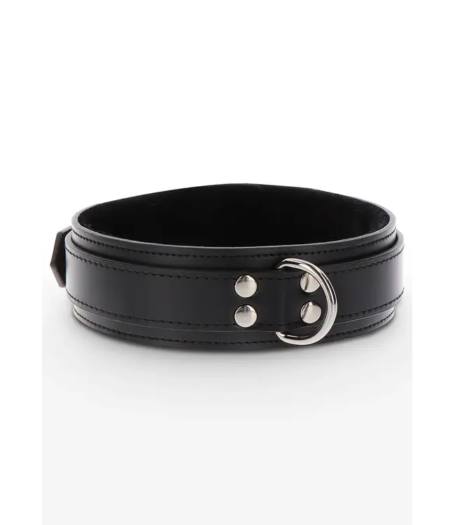Luxury Bondage Essential - Heavy D-ring collar