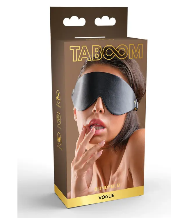 Vogue - blindfold black/gold