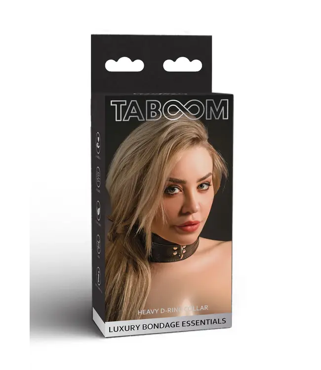 Luxury Bondage Essential - Heavy D-ring collar