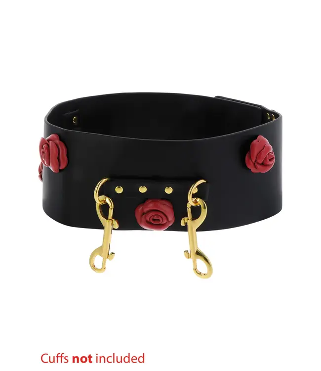 Wild Roses - Couture bondage belt