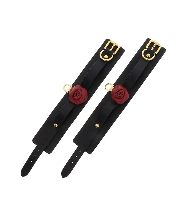 Wild Roses - Ankle cuffs