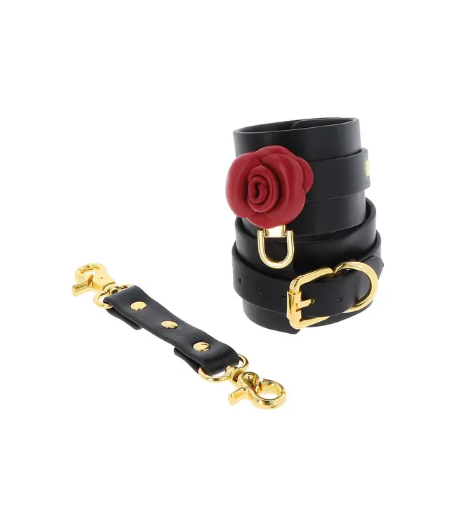 Wild Roses - Ankle cuffs