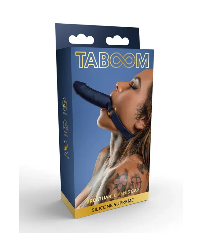 Silicone supreme - Breathable penis gag