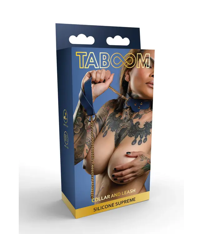 Silicone supreme - collar and leash