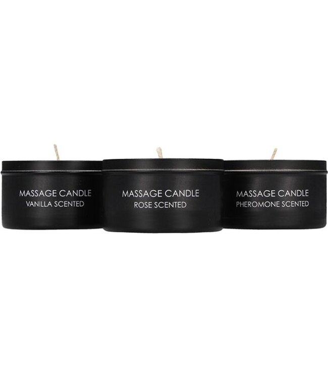 Set of 3 Massage Candles