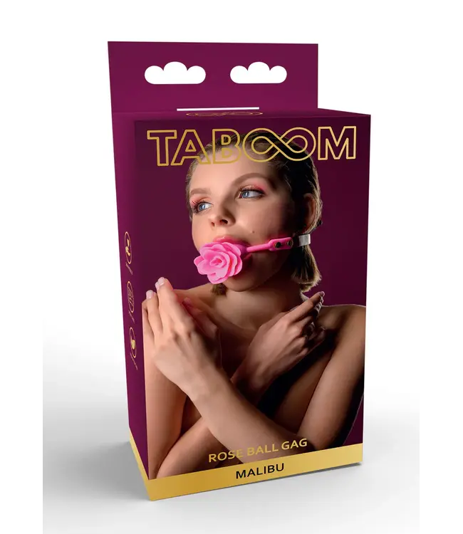 Malibu - Rose ball gag